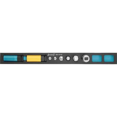 Hazet 163-131/8 Dopsleutelinzetset 3/8 (10 mm), 3/4 (20 mm), 1/4 (6.3 mm), 1/2 (12.5 mm) 8-delig Hazet 163-131/8 Dopsleutelinzetset 3/8 (10 mm), 3/4 (20 mm), 1/4 (6.3 mm), 1/2 (12.5 mm) 8-delig