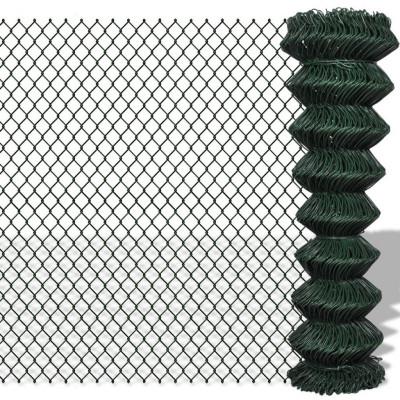 VidaXL Gaashek 1,5x15 m staal groen VidaXL Gaashek 1,5x15 m staal groen