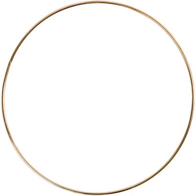 Creativ Company Metalen draadring goud, 20cm Creativ Company Metalen draadring goud, 20cm