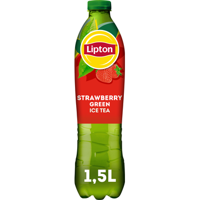 Lipton Ice Tea Green Strawberry 1,5 L bij Jumbo - thumbnail