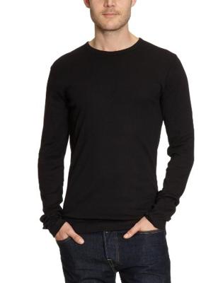 Garage T-shirt round neck longsleeve semi bodyfit black ( art 0303)
