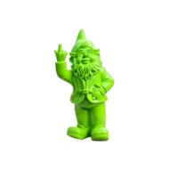 Stoobz kabouter f*ck you lime 20cm - thumbnail