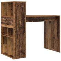 Bureau met plank Oud hout 108 x 55 x 103.5 cm Bewerkt hout - thumbnail