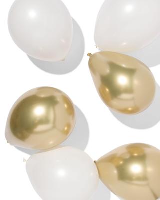 HEMA Ballonnen 23cm goud - 20 stuks (goud)