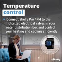 Shelly Shelly Pro 4PM DIN-railrelais Bluetooth, WiFi Shelly - thumbnail