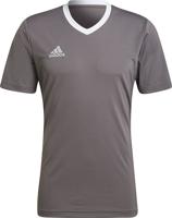 adidas Entrada 22 Voetbalshirt Grijs Wit - thumbnail