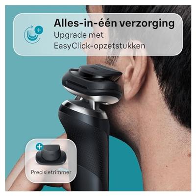 Braun 71-N1200S Elektrisch Scheerapparaat Zwart/Zilver