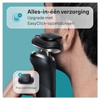 Braun 71-N1200S Elektrisch Scheerapparaat Zwart/Zilver - thumbnail