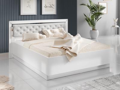 Tweepersoonsbed ARNOLI 160x200 cm wit Tweepersoonsbed ARNOLI 160x200 cm wit