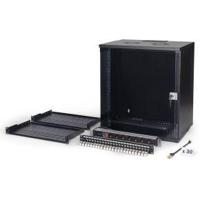Digitus 19 network bundle, 12U cabinet and equipment, bl Zwart - thumbnail