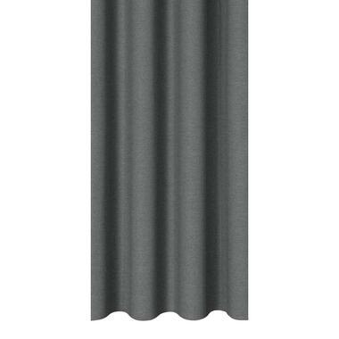 Gordijnstof Julian - donkergrijs
