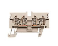 Weidmüller 1933740000 Doorgangsserieklem Spanveer Donkerbeige 50 stuk(s) - thumbnail