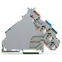 WAGO 280-588/280-320 Initiatorklem 6 mm Spanveer Toewijzing: L Grijs 50 stuk(s) - thumbnail