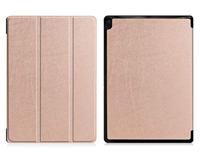 3-Vouw sleepcover hoes - Lenovo Tab E10 - Rose Goud - thumbnail