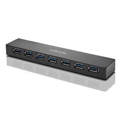 Kensington UH7000C USB 3.2 Gen 1 (3.1 Gen 1) Micro-B 5000 Mbit/s Zwart