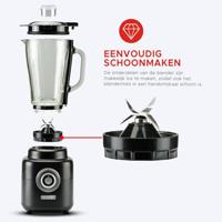 Bourgini Power Blender Set Zwart - thumbnail