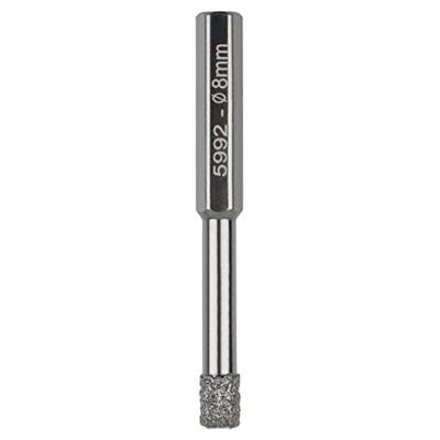 Wolfcraft 5992000 Diamantboor 8 mm 1 stuk(s) Wolfcraft 5992000 Diamantboor 8 mm 1 stuk(s)