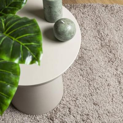 VidaXL Vloerkleed pamplona shaggy hoogpolig modern 120x170 cm beige - thumbnail