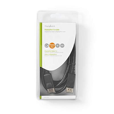 Nedis DisplayPort-Kabel | DisplayPort Male | DisplayPort Male | 3 m | 1 stuks - CCGB37014BK30 CCGB37014BK30
