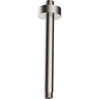 Wiesbaden Caral Douchearm met Plafondbevestiging - 20cm - Geborsteld Staal - thumbnail