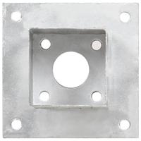 Paalankers 4 st 71 mm gegalvaniseerd metaal - thumbnail