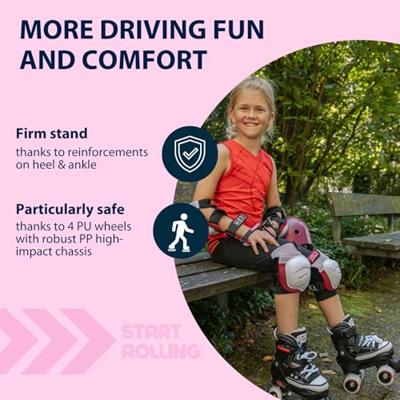 Hudora rolschaatsen verstelbaar, mt 36-39