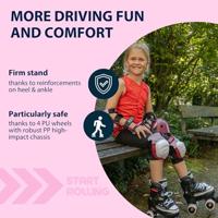 Hudora rolschaatsen verstelbaar, mt 36-39 - thumbnail