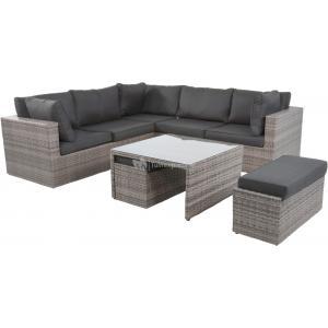 Lugo loungeset grijs Lugo loungeset grijs