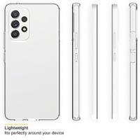 Accezz Clear Case voor Samsung Galaxy A53 Telefoonhoesje Transparant - thumbnail