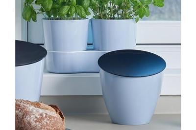 Mepal Calypso Afvalbakje 2.2L Zilver