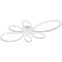 LED Plafondlamp 32W - Dimbaar Natuurlijk Wit 4000K - Mat Wit Metaal - thumbnail