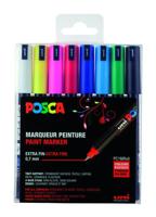 Paintmarker uni posca pc1mr ef 8st assorti - thumbnail