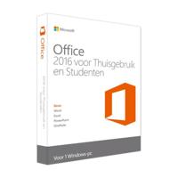 Microsoft Office Home & Student 2016 Volledig 1 licentie(s) Meertalig - thumbnail