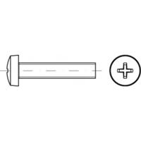 TOOLCRAFT TO-5431236 Lenscilinderschroeven M6 16 mm Kruiskop Pozidriv Staal Galvanisch verzinkt 1000 stuk(s) - thumbnail