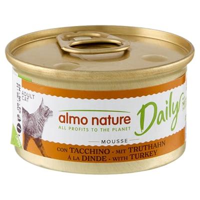 Almo Nature Dailymenu kat mousse kalkoen 85gr