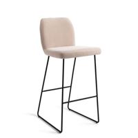 Jesper Home Ikata barkruk H75 Sand Strand slide black - thumbnail