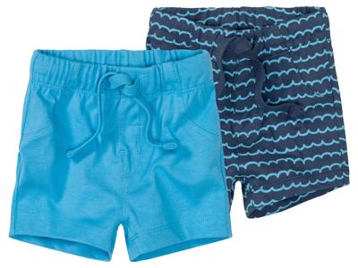 lupilu Baby jongens shorts (62/68, Donkerblauw/blauw)
