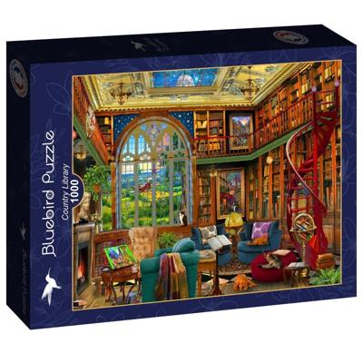 Country Library Puzzel 1000 Stukjes