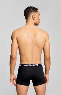 Levi's Boxershorts Repeat Logo 3-pack Zwart-M