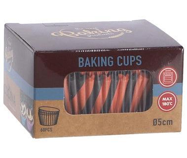 Cupcakevorm papier 60 stuks in koker