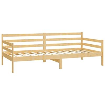 Slaapbank massief grenenhout 90x200 cm Slaapbank massief grenenhout 90x200 cm