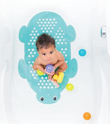 2-in-1 badmat en opbergruimte INFANTINO blauw
