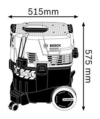 Bosch Professional Bosch Power Tools 06019C3200 Nat- en droogzuiger 1380 W 35 l Automatische filterreiniging, Stofklasse L