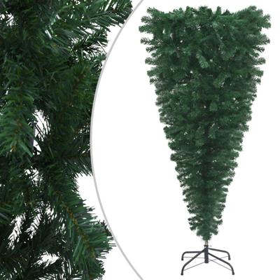 Kunstkerstboom omgekeerd met standaard 180 cm groen