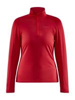Craft Gain Midlayer Shirt Dames Bright Red L - thumbnail