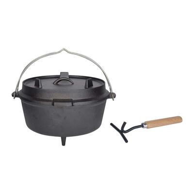 Esschert Design sudderpot gietijzer 6,5 l zwart ff235