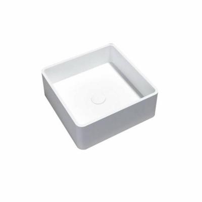 Best Design Opbouw Waskom Just Solid Surface Accia 40 cm Mat Wit