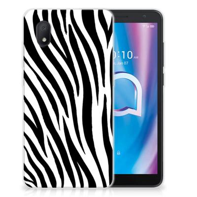 Alcatel 1B (2020) | TPU Hoesje | Zebra Alcatel 1B (2020) | TPU Hoesje | Zebra