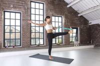 Tunturi Yoga riem | Turquoise - thumbnail
