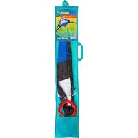 Invento Tweelijnsstuntkite Rookie Aqua 120 Cm Blauw - thumbnail
